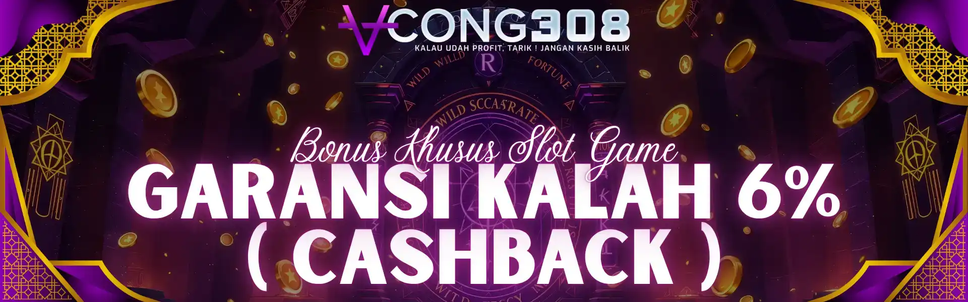 BONUS GARANSI KEKALAHAN SLOT 6%